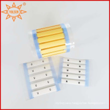 High Temperature Resistant Cable Marker Lables for Cable Identification